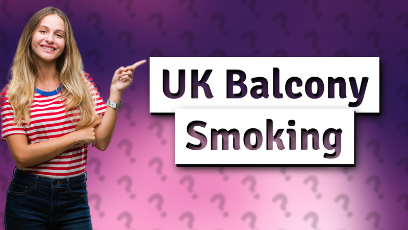 UK Balcony Smoking