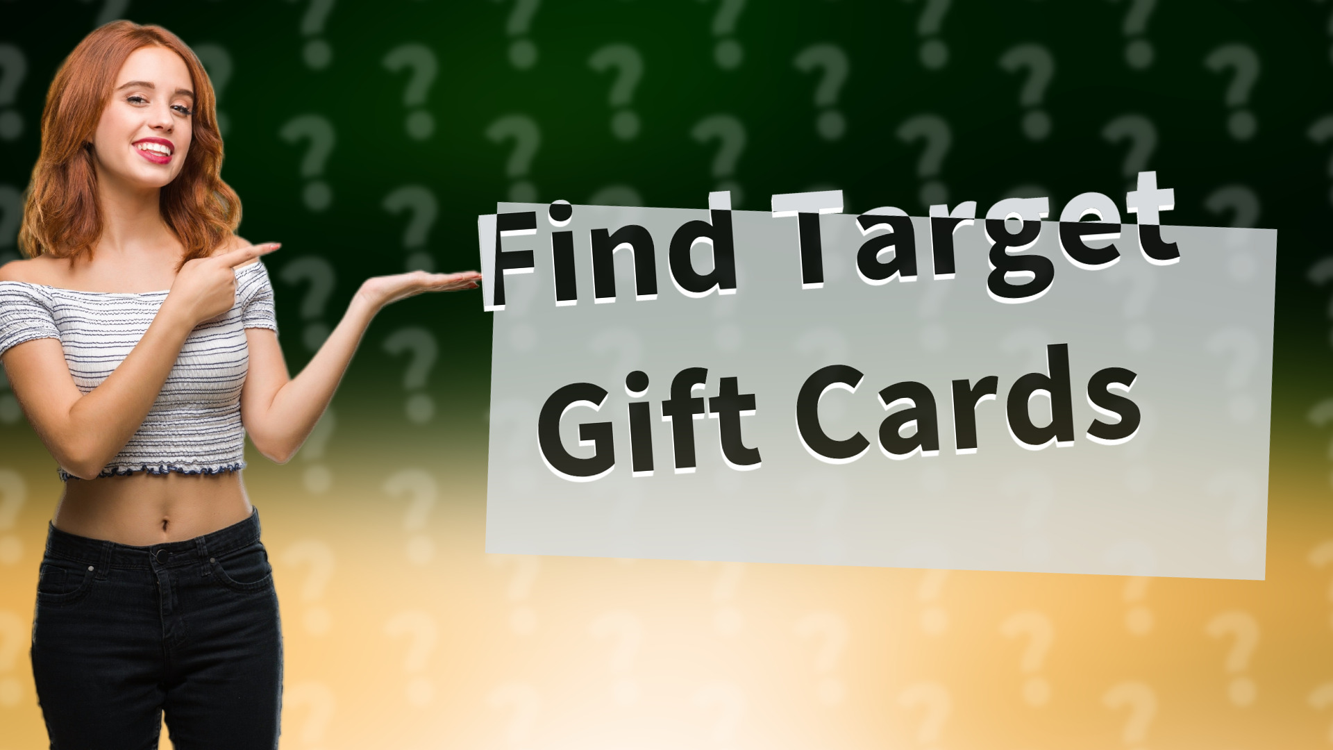 Find Target Gift Cards