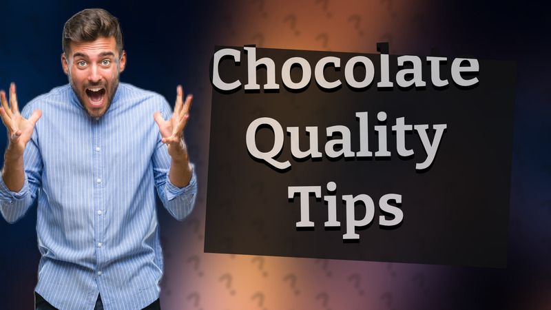 Chocolate Quality Tips
