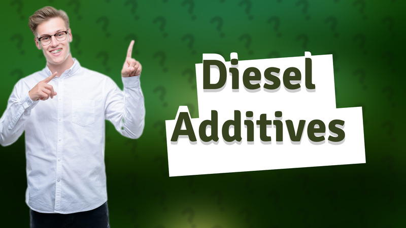 Diesel Additives