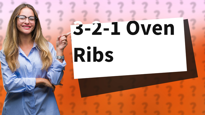3-2-1 Oven Ribs