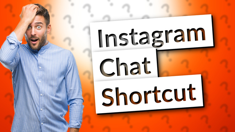 Instagram Chat Shortcut
