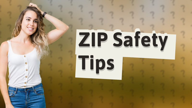 ZIP Safety Tips
