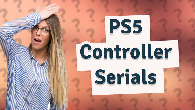 PS5 Controller Serials