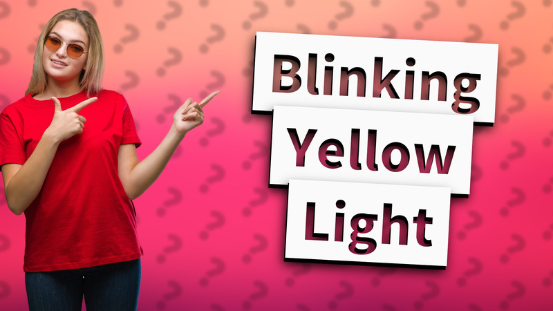 Blinking Yellow Light