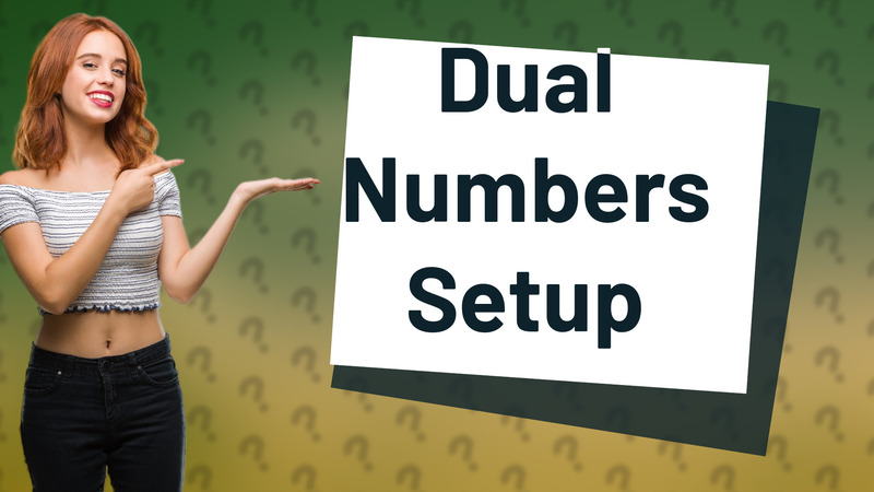 Dual Numbers Setup