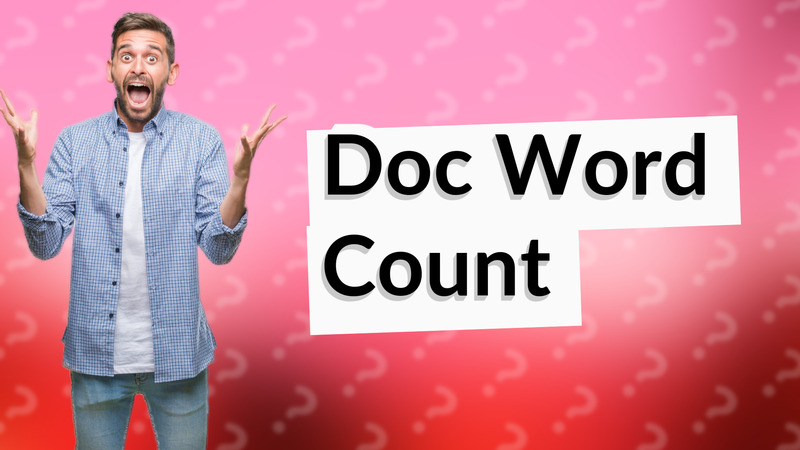 Doc Word Count