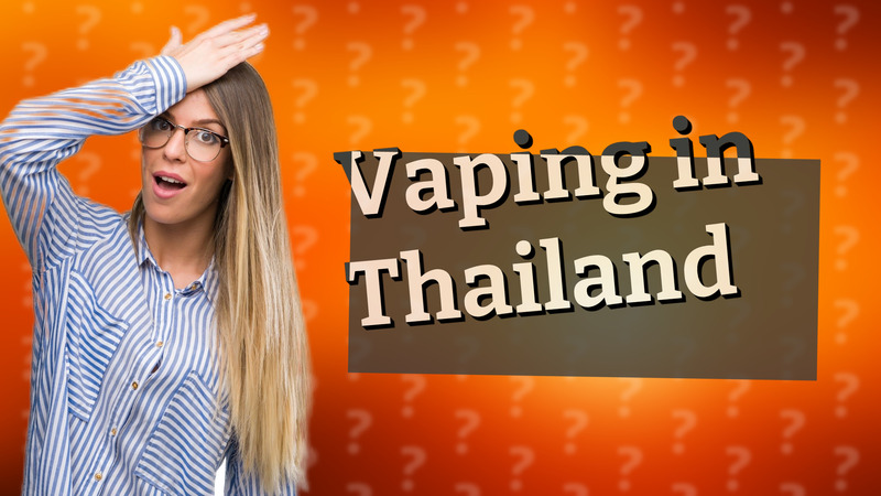 Vaping in Thailand