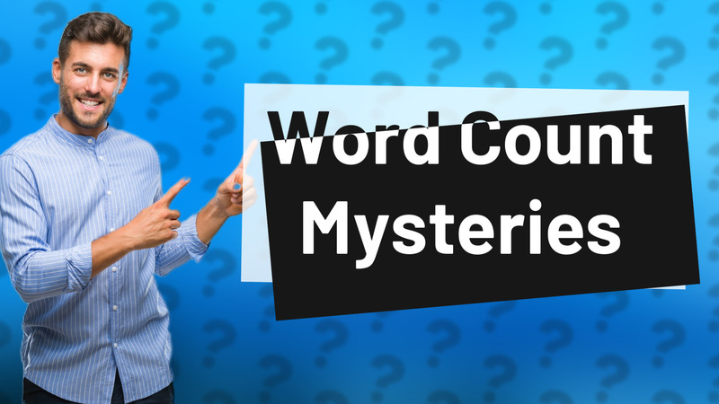 Word Count Mysteries
