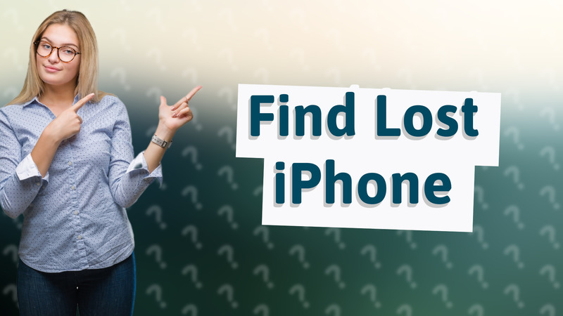 Find Lost iPhone