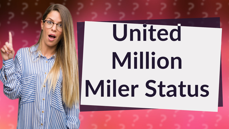 United Million Miler Status