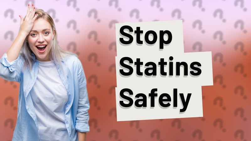 Stop Statins Safely
