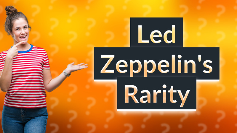 Led Zeppelin's Rarity