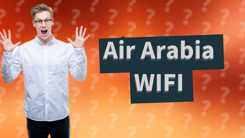 Air Arabia WIFI