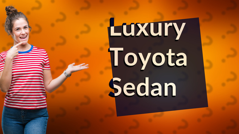 Luxury Toyota Sedan