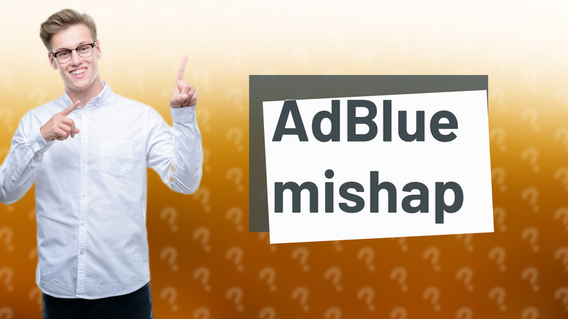 AdBlue mishap