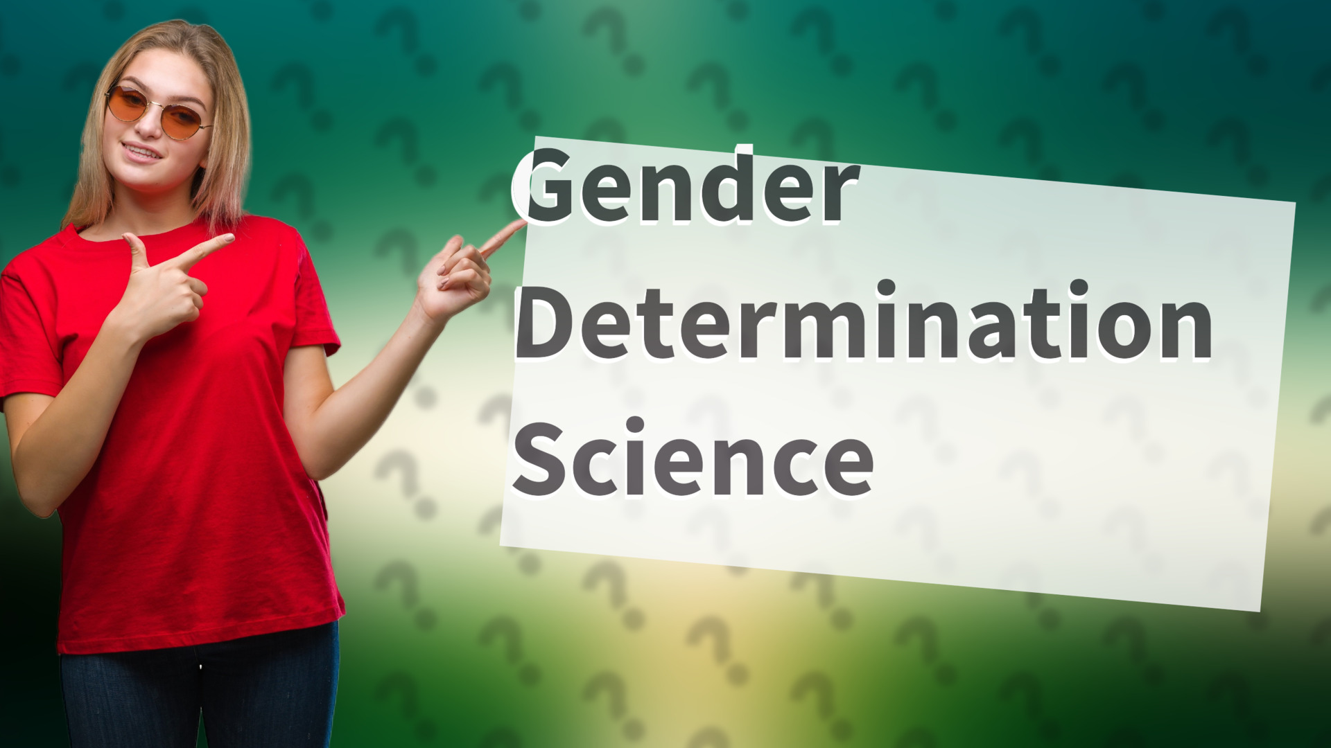 Gender Determination Science