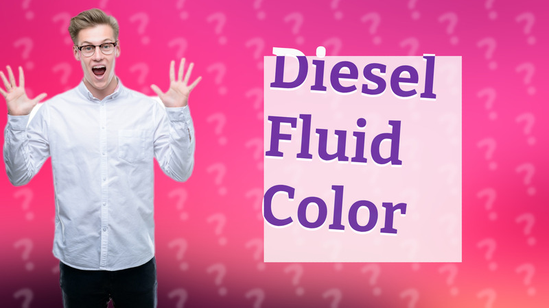 Diesel Fluid Color