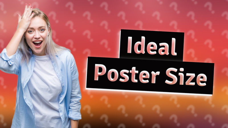 Ideal Poster Size