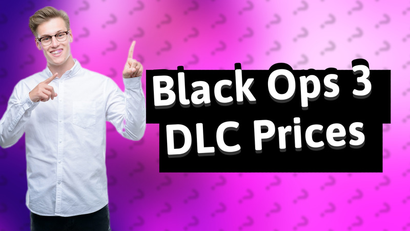 Black Ops 3 DLC Prices