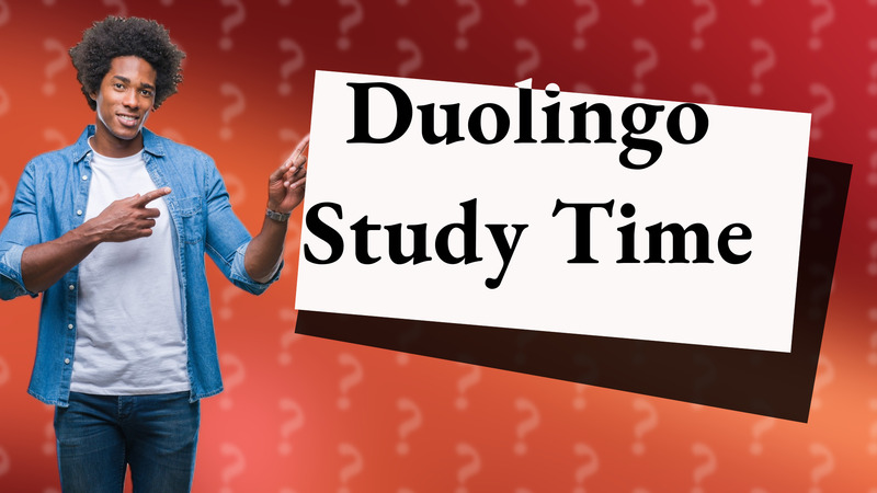 Duolingo Study Time