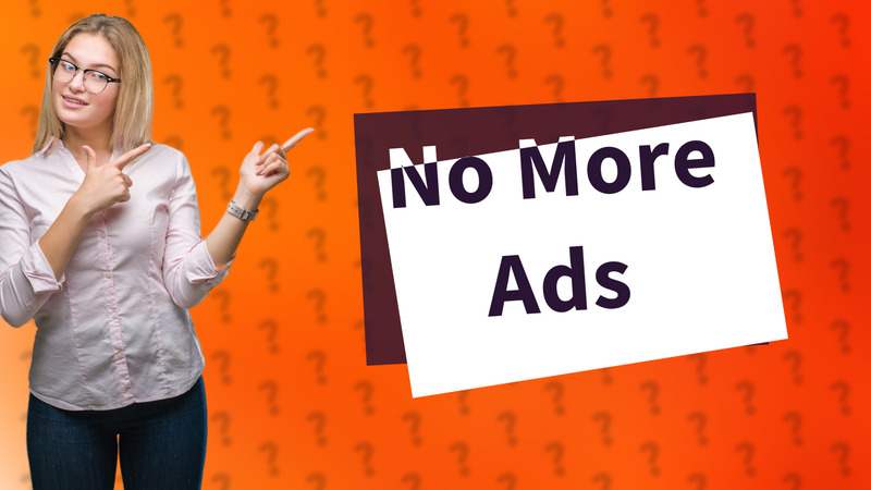 No More Ads