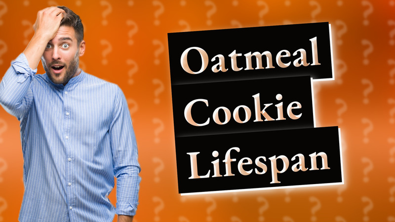 Oatmeal Cookie Lifespan