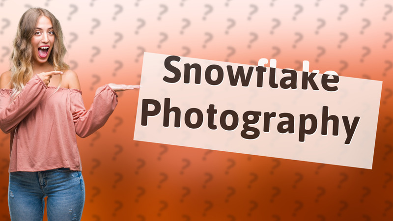 Snowflake Photography