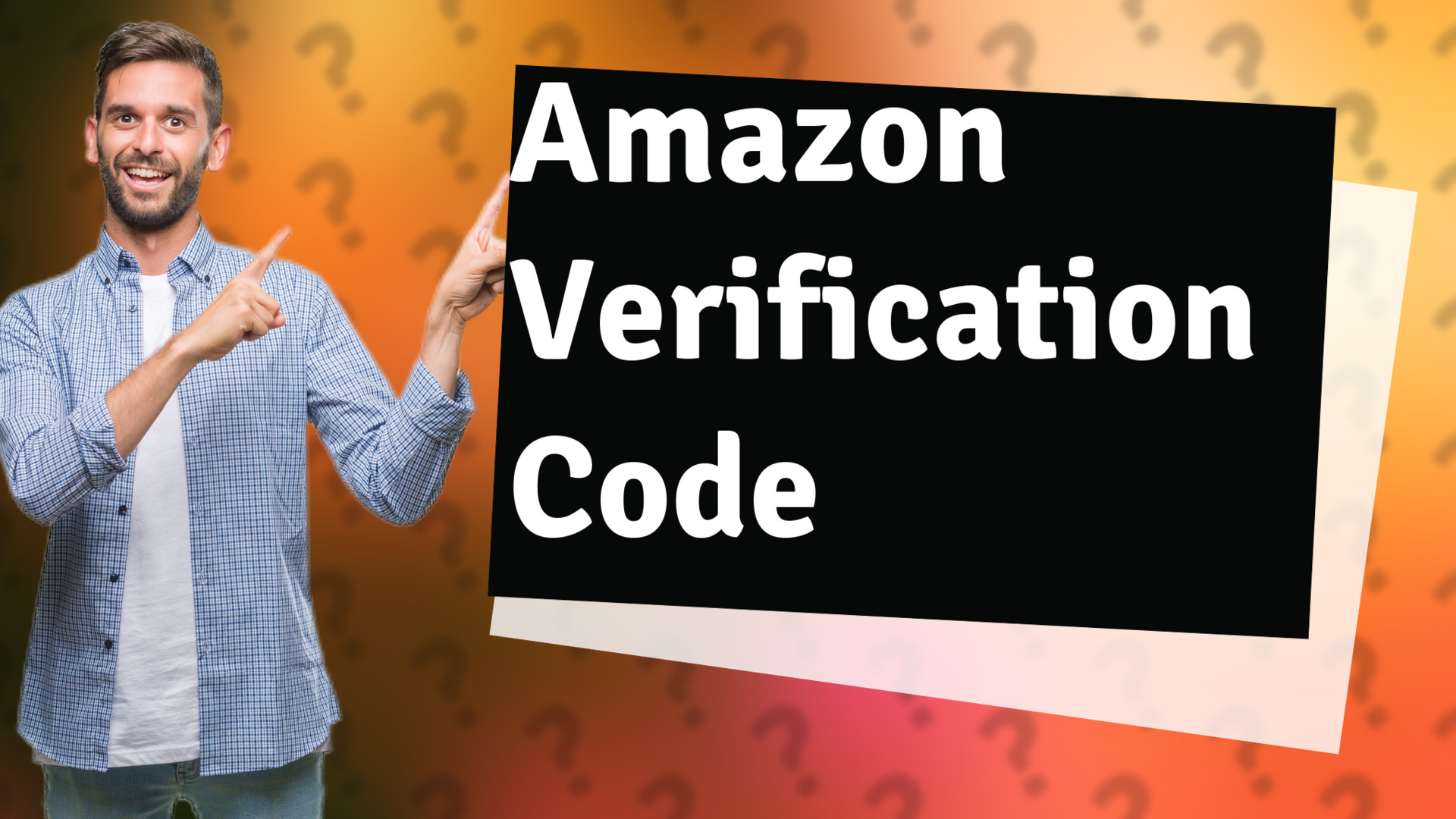 Amazon Verification Code