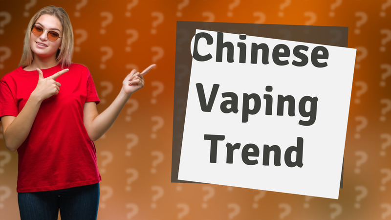Chinese Vaping Trend