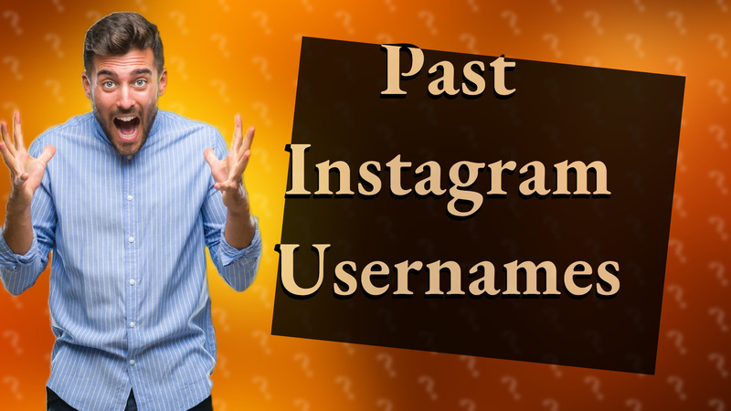 Past Instagram Usernames