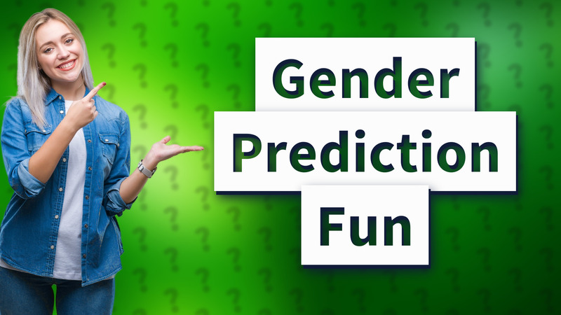Gender Prediction Fun