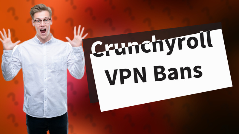 Crunchyroll VPN Bans