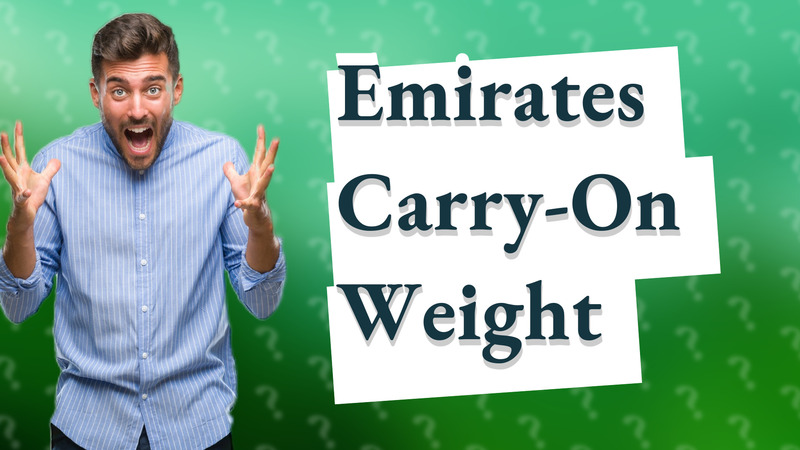 Emirates Carry-On Weight