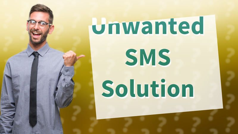 Unwanted SMS Solution