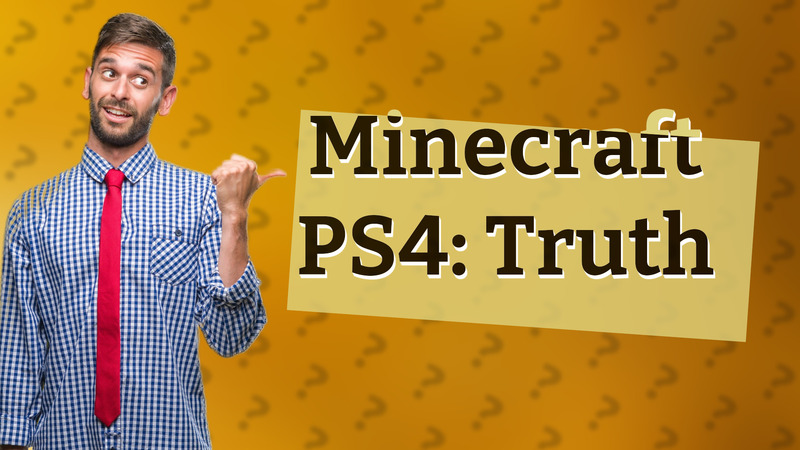 Minecraft PS4: Truth