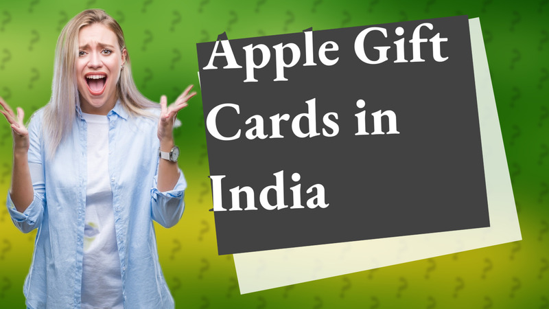 Apple Gift Cards in India