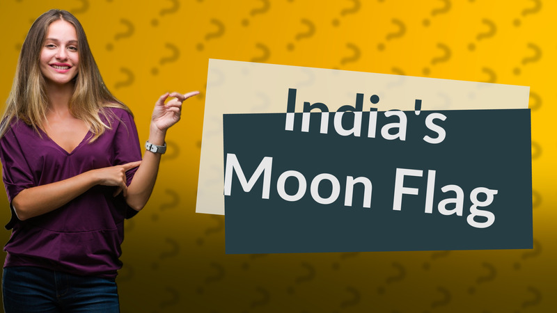 India's Moon Flag