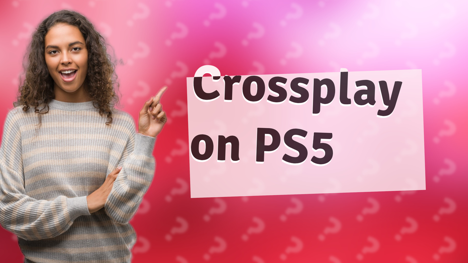 Crossplay on PS5