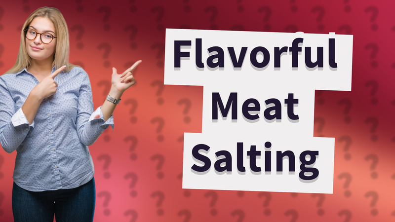 Flavorful Meat Salting