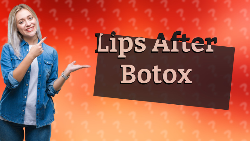 Lips After Botox