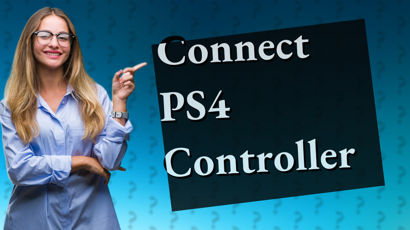 Connect PS4 Controller