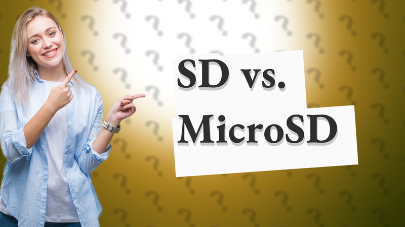 SD vs. MicroSD