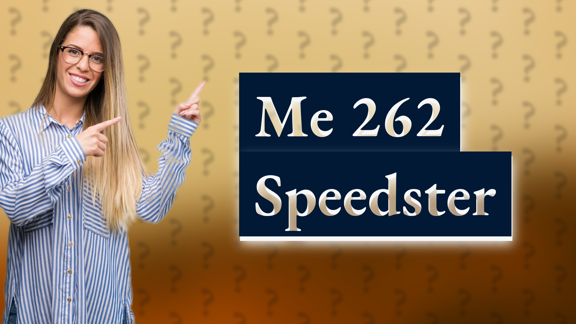 Me 262 Speedster