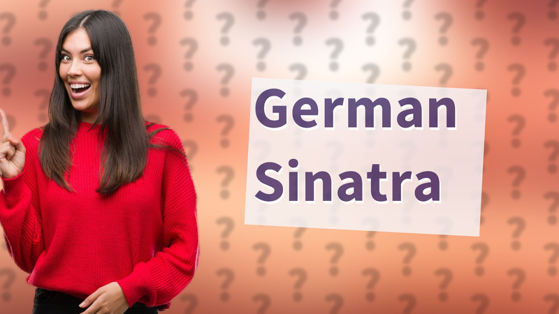 German Sinatra