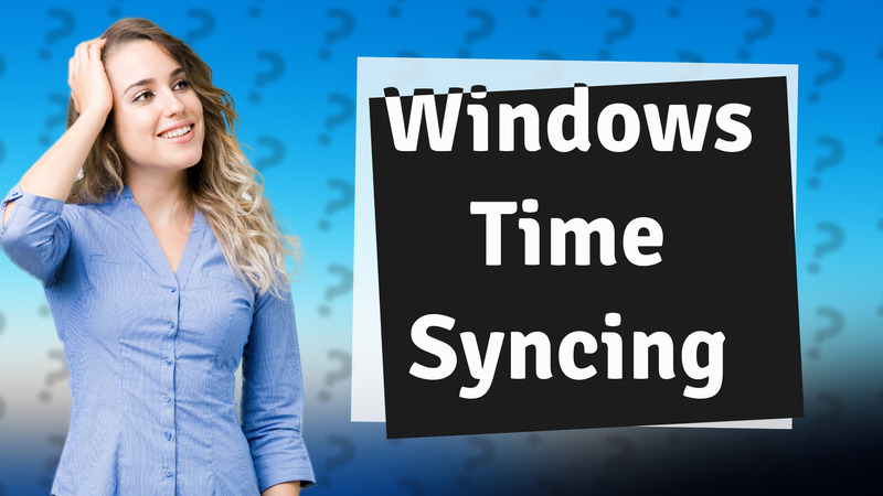 Windows Time Syncing