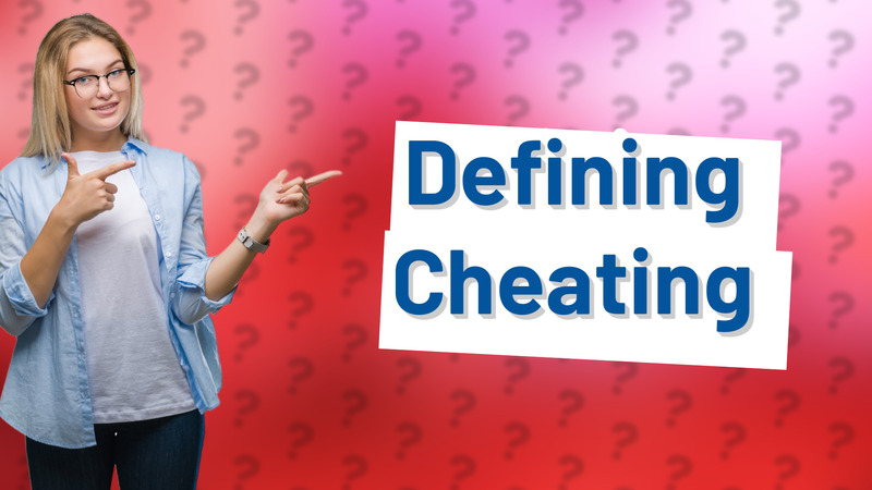 Defining Cheating