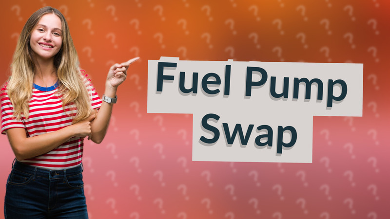 Fuel Pump Swap