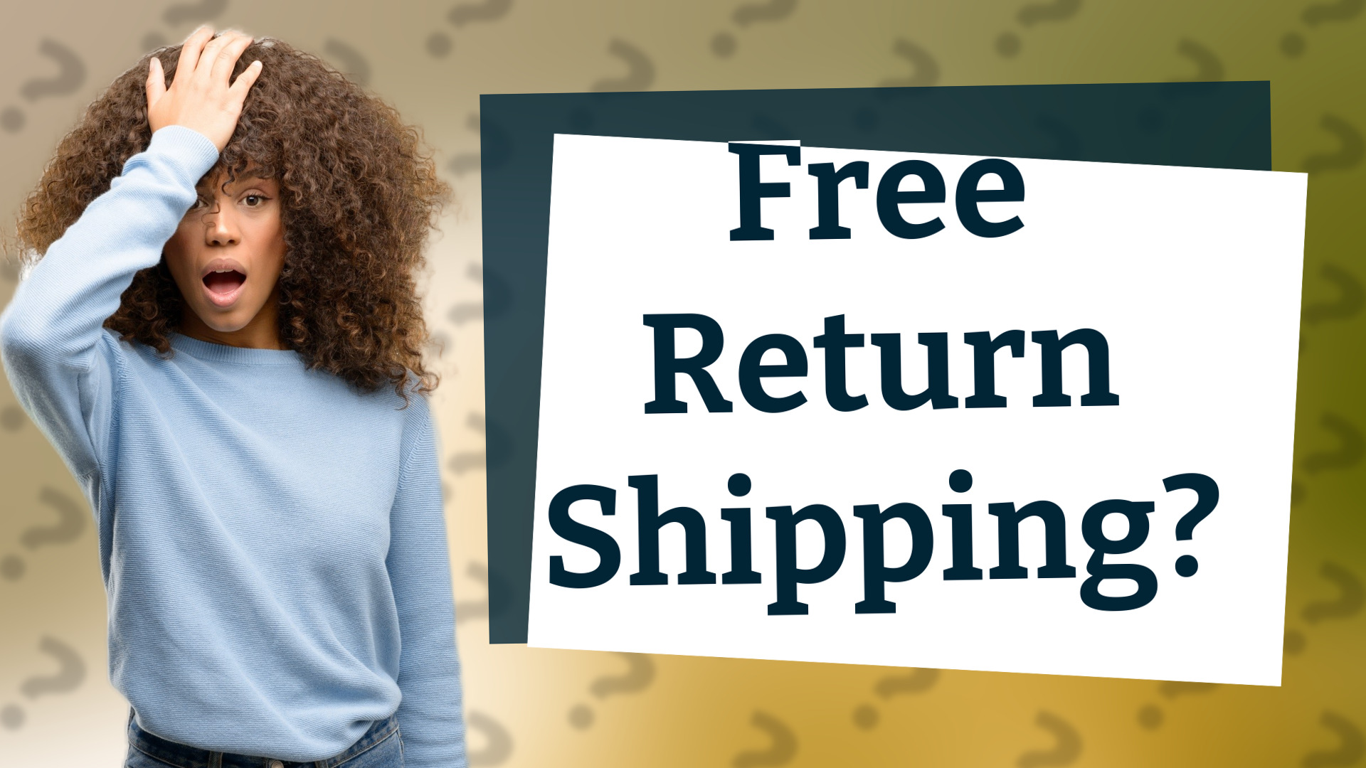 Free Return Shipping?