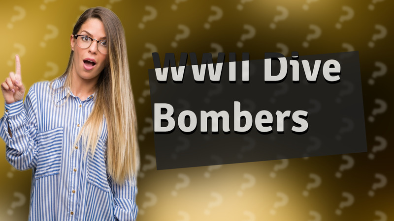 WWII Dive Bombers